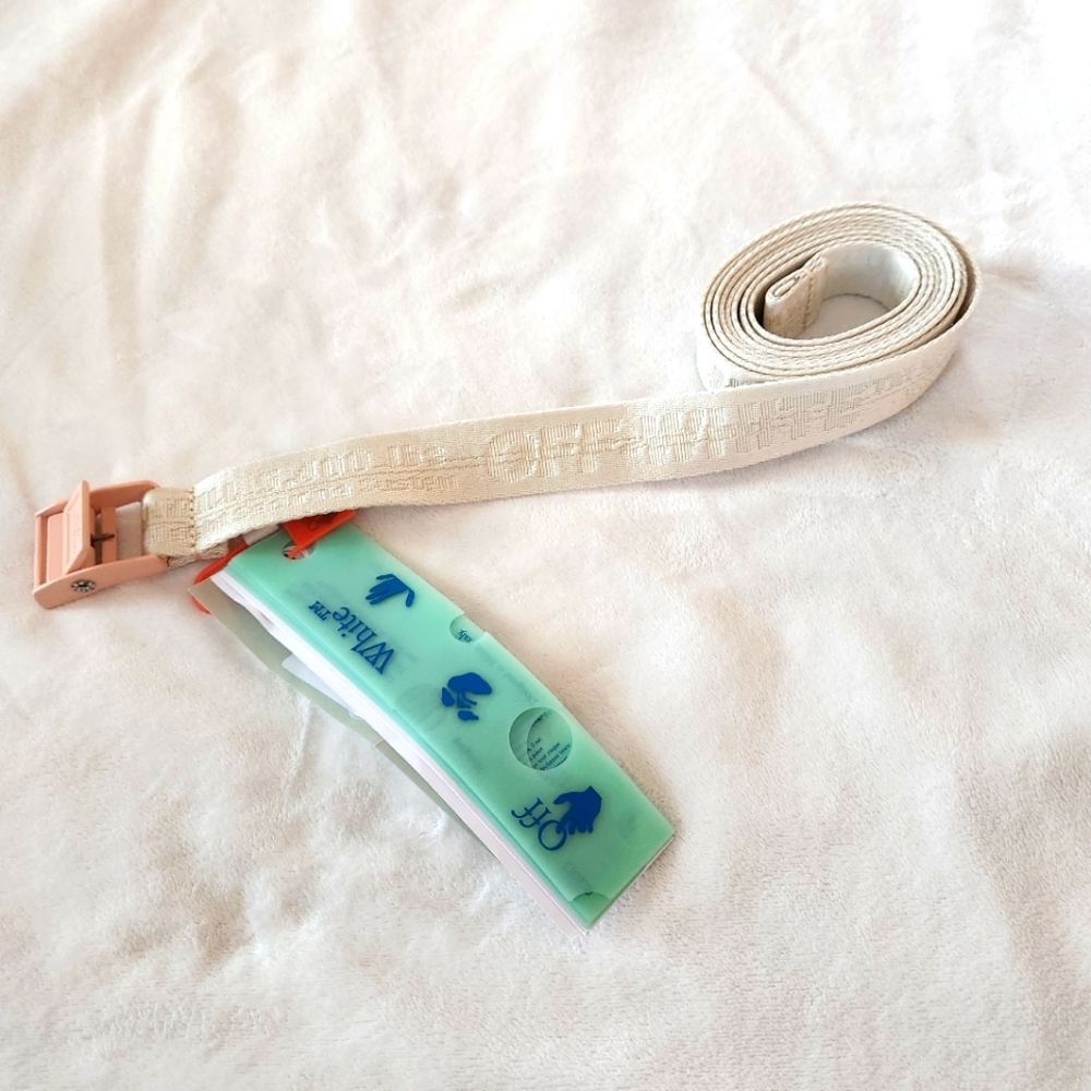 NWT Authentic Off White Mini Industrial Belt